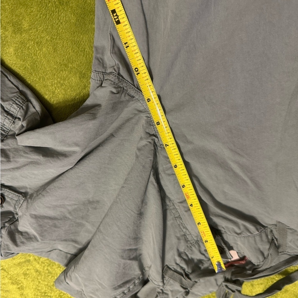 WNS Anthropology Pilcro Green Moss Cargo Utility Pant Sz 29 EUC - Picture 7 of 9